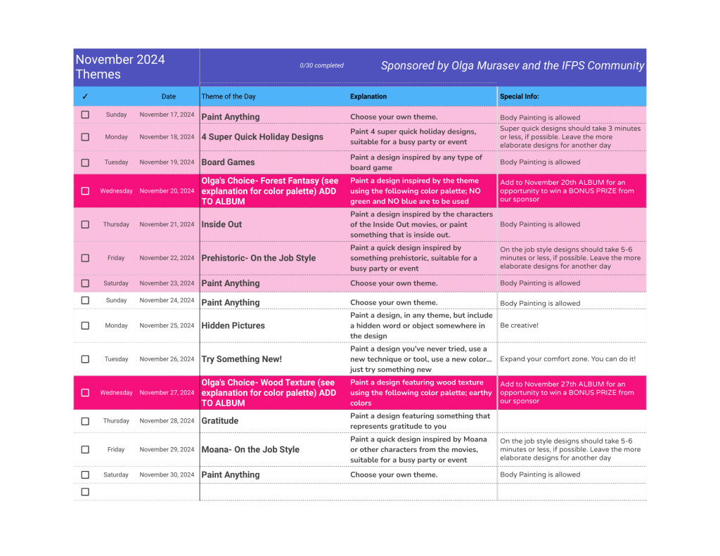 May 2023 Theme List Page 2